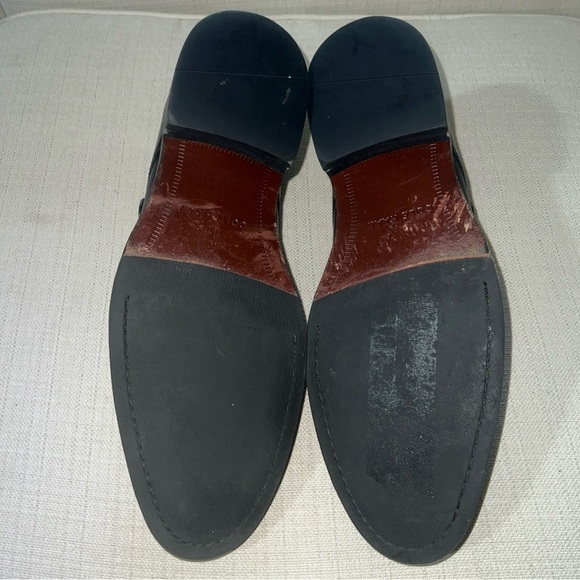 COLE HAAN C11825 Monk Strap Black Leather Men's Size 10.5M - Picture 9 of 11